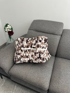 Couverture plaid Douce écorce Gilberte créations