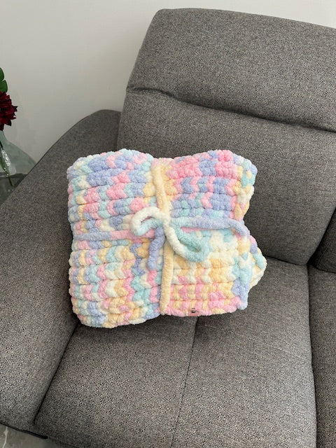 Couverture enfant Bonbon guimauve