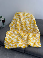 Couverture plaid Eclat doré Gilberte créations