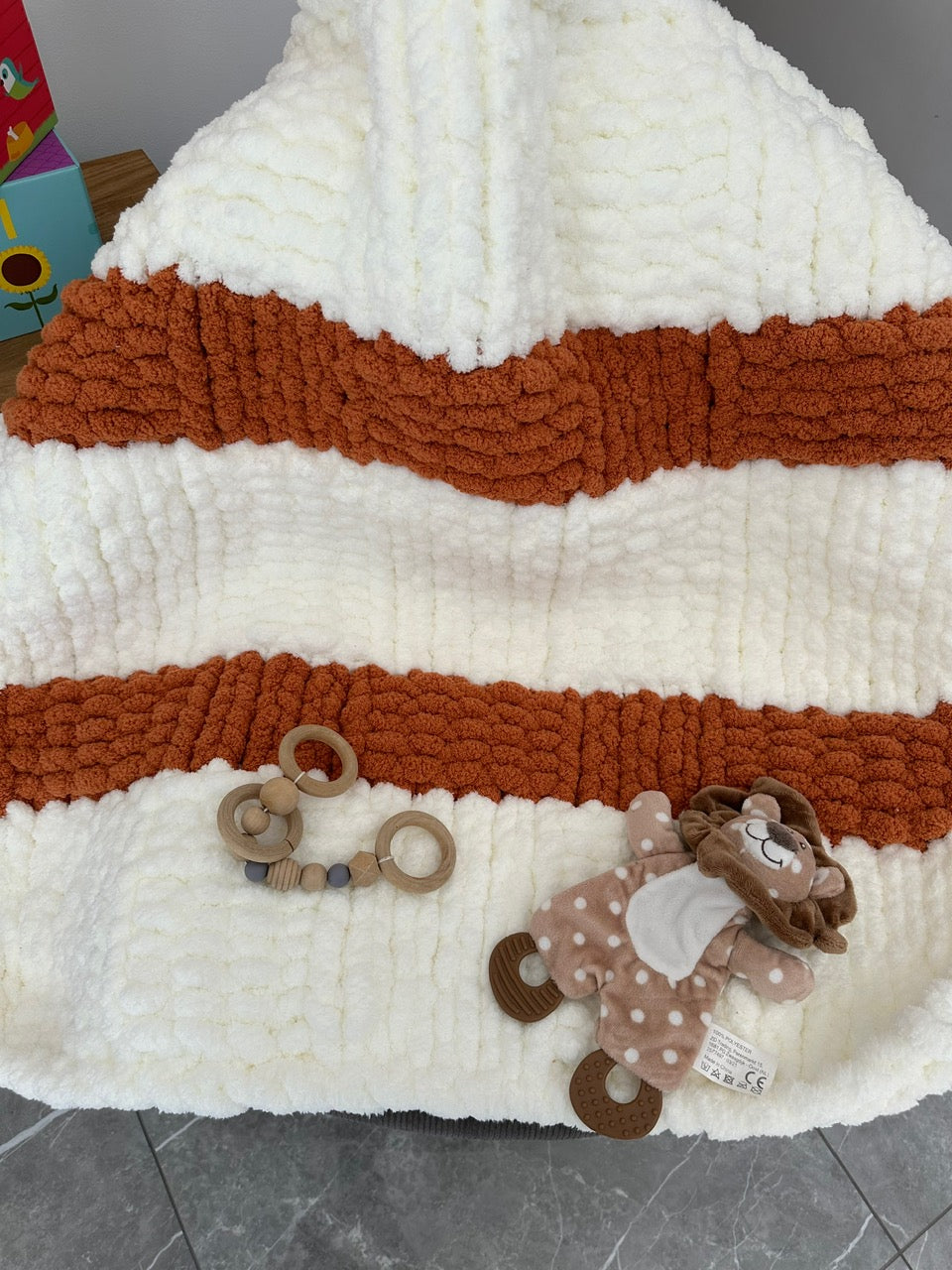 Couverture bébé Rêve d'abricot