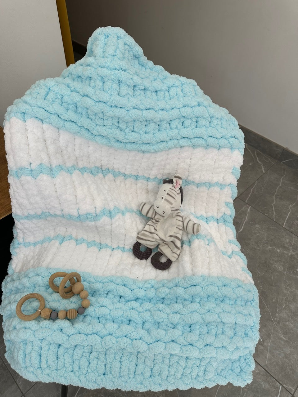 Couverture bébé Ciel de laine