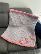 Couverture bébé Nuage fleuri