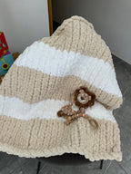 Couverture bébé Laine des sables