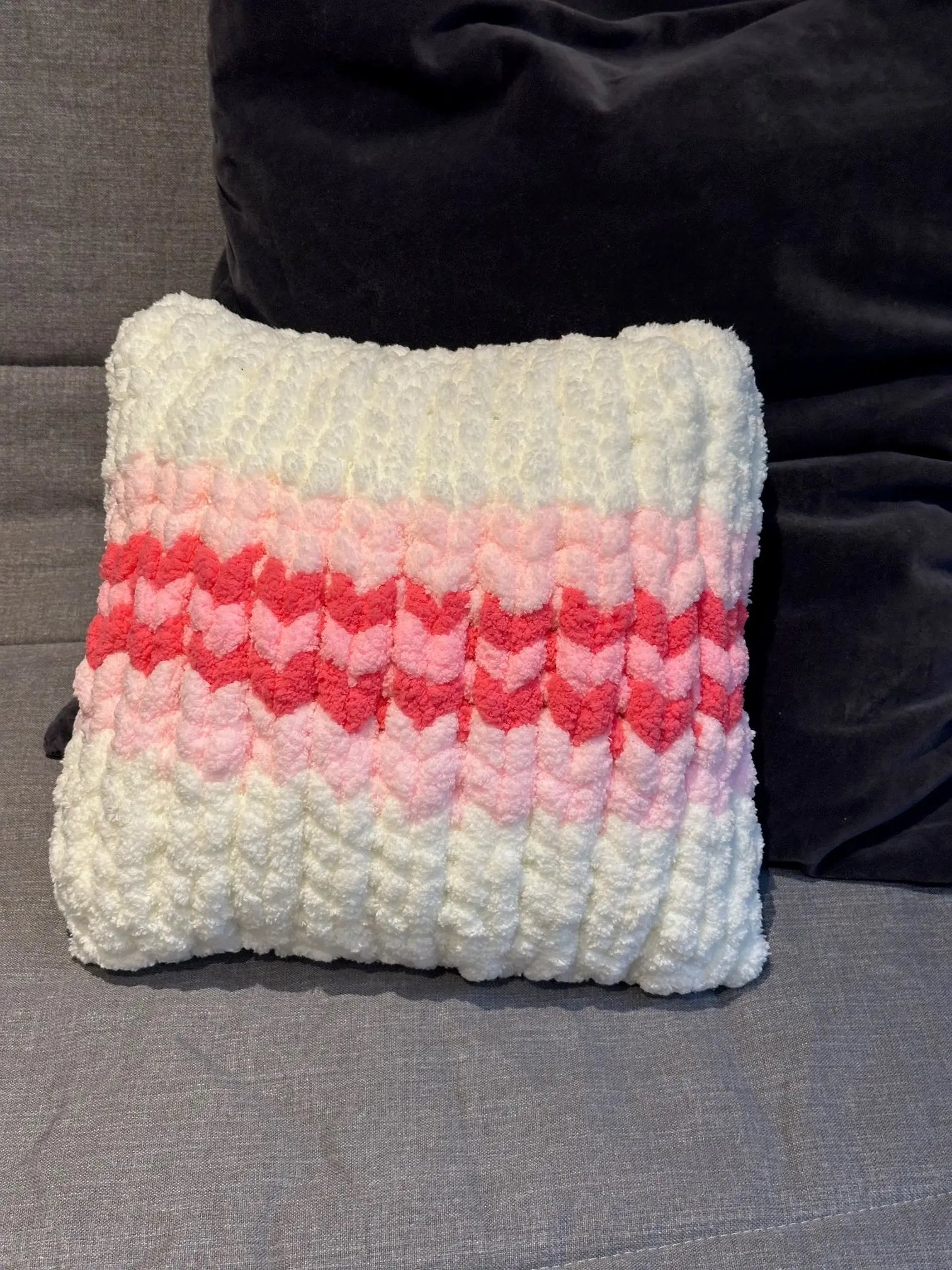 Coussin Douceur rosée Gilberte créations