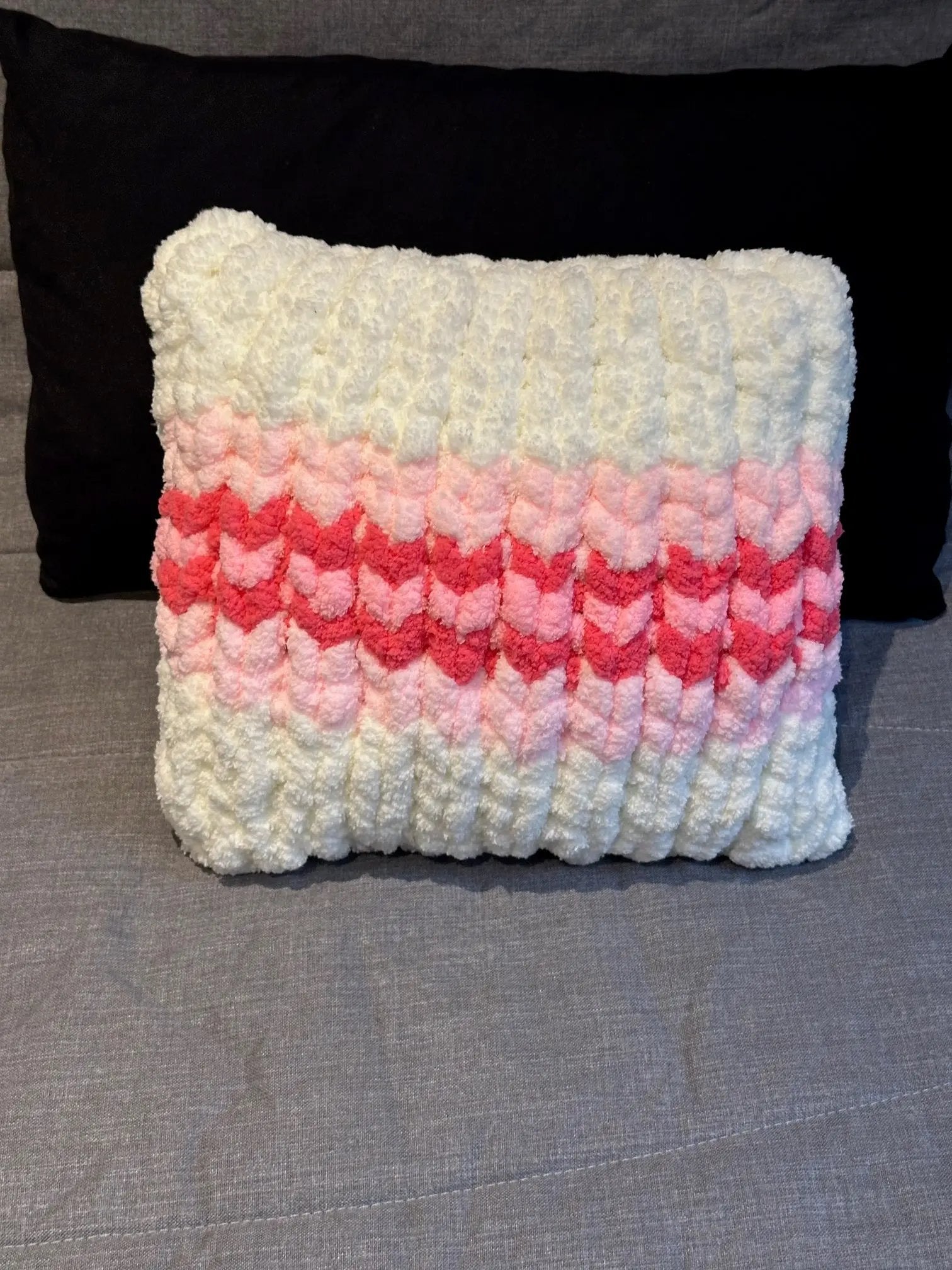 Coussin Douceur rosée Gilberte créations